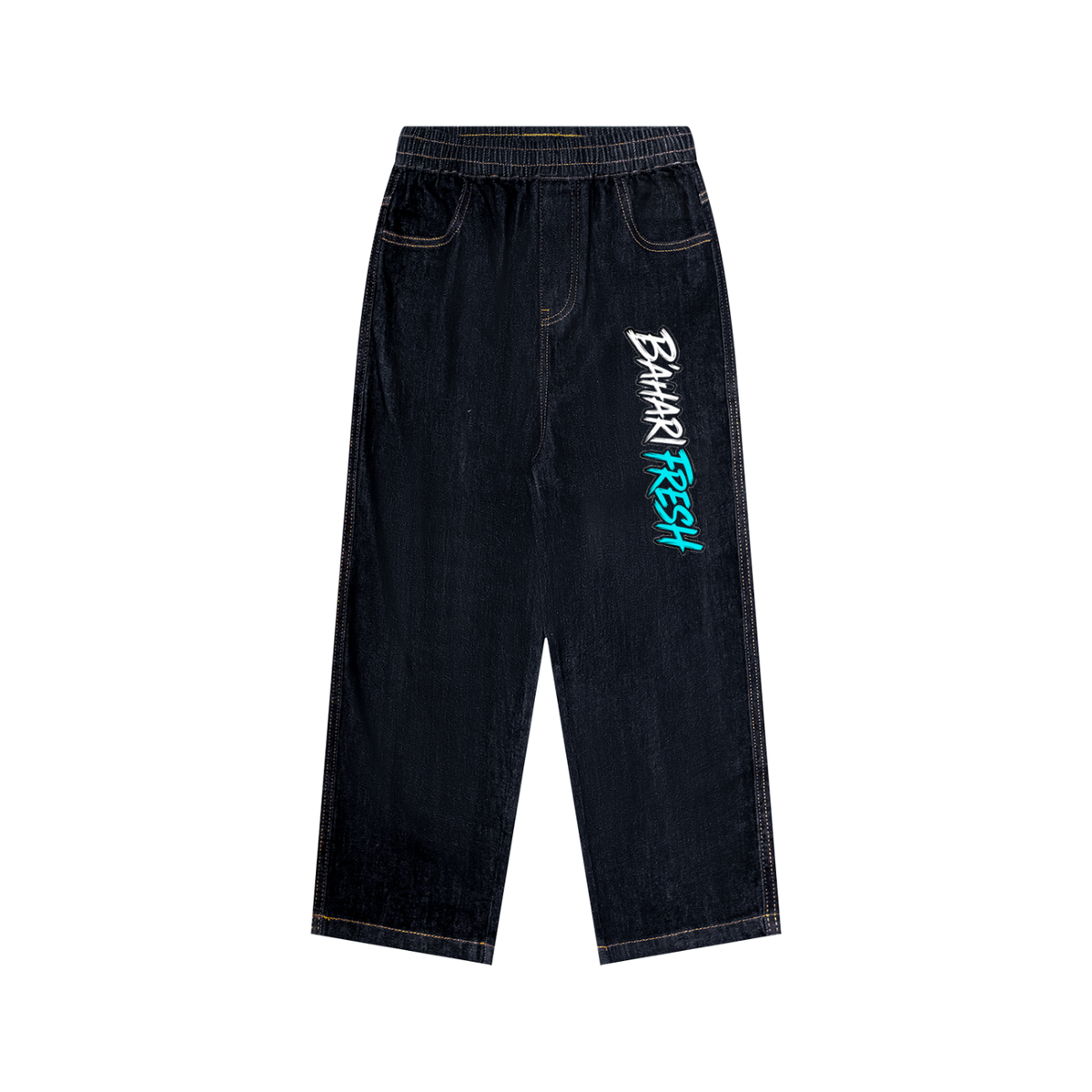 Kid’s Straight Leg Elastic Waist Jeans