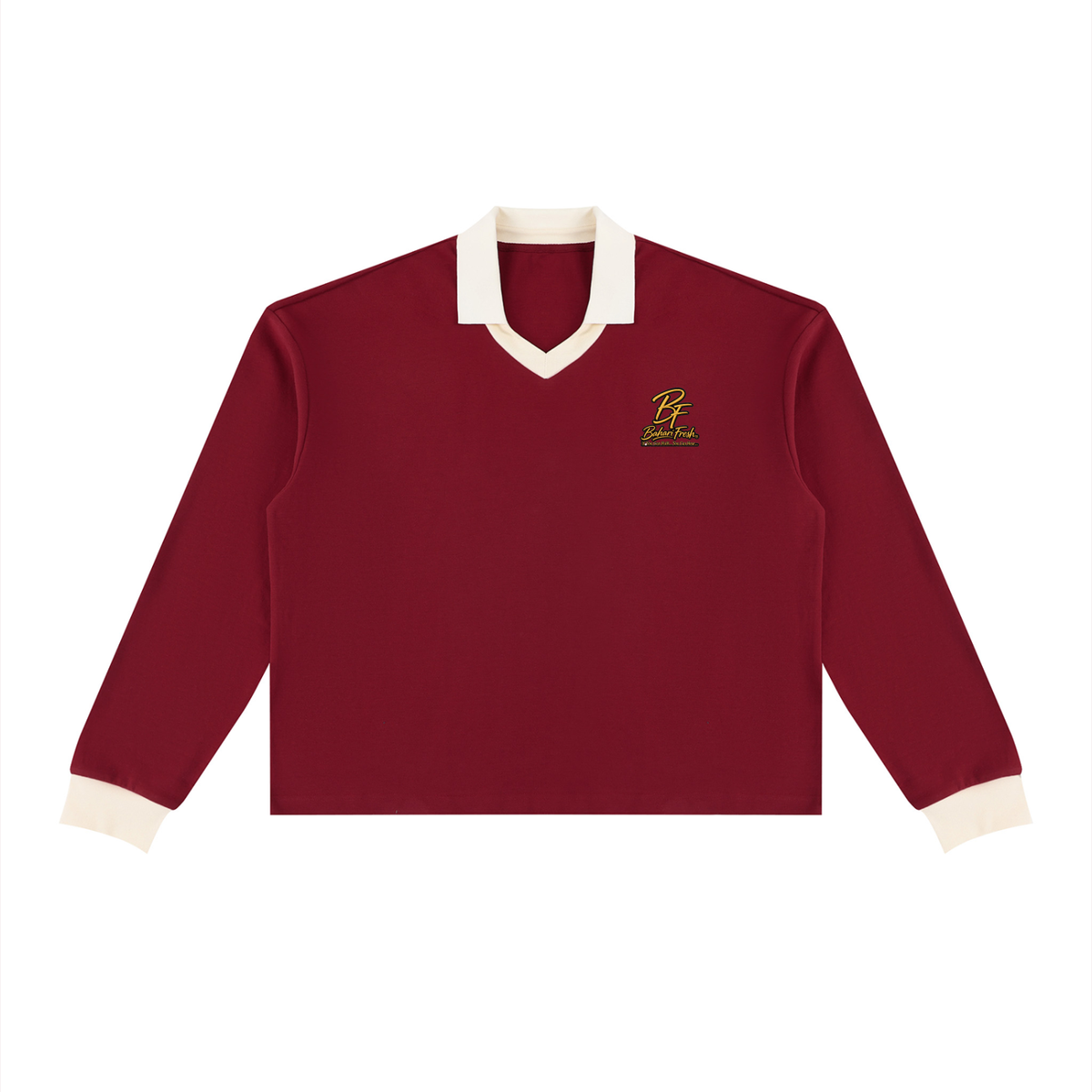 B’ahari Men Color Block Long Sleeve Sweatshirt