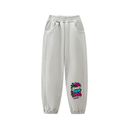 B’ahari Girls Fleece Jogged Sweatpants