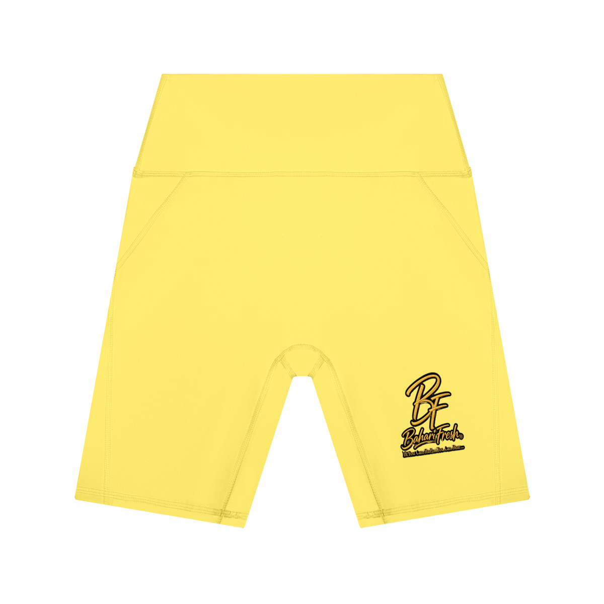 B’ahari Women’s Lycra High Waisted Yoga Shorts