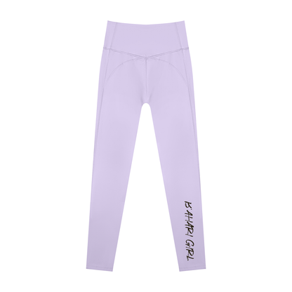 B’ahari Women's Lycra High Waisted Yoga Leggings