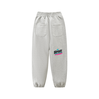 B’ahari Girls Fleece Jogged Sweatpants