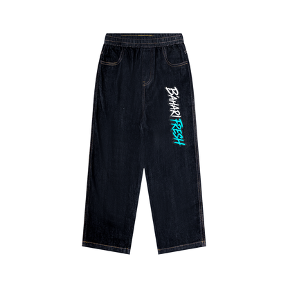 Kid’s Straight Leg Elastic Waist Jeans