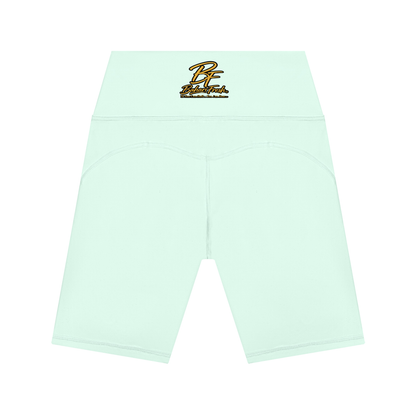 B’ahari Women’s Lycra High Waisted Yoga Shorts