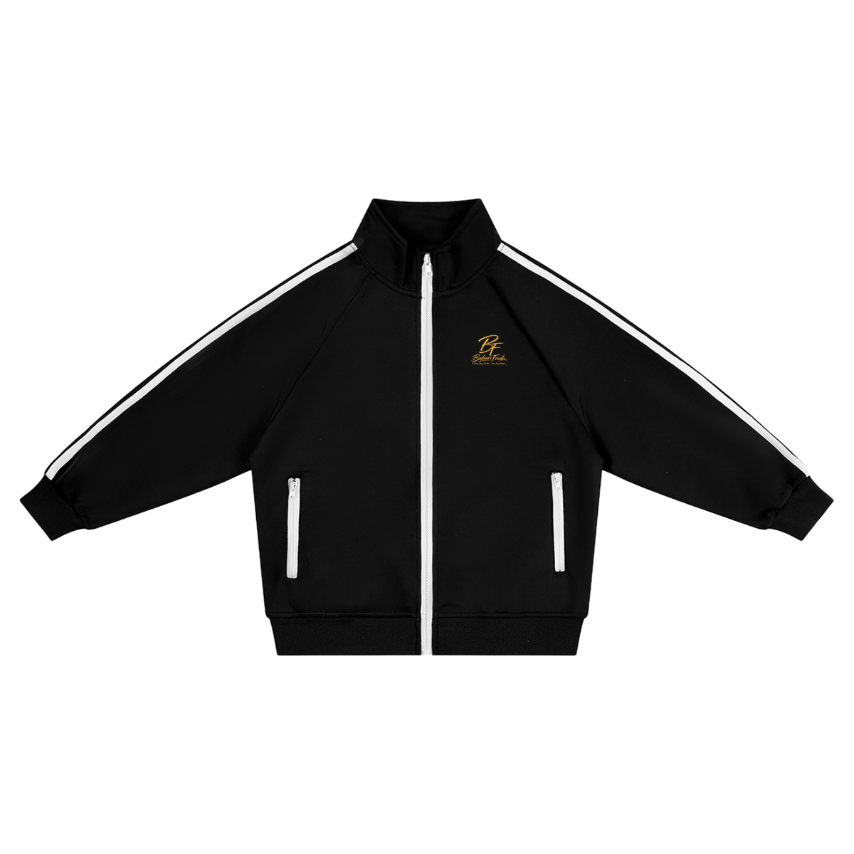B’ahari Kids’ Contrast Tape Coach Jacket