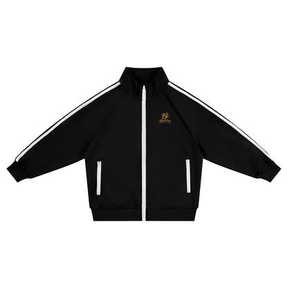 B’ahari Kids’ Contrast Tape Coach Jacket