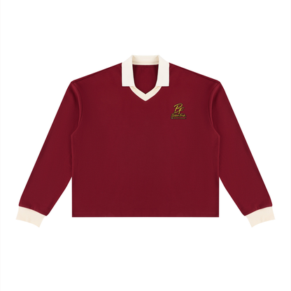 B’ahari Men Color Block Long Sleeve Sweatshirt