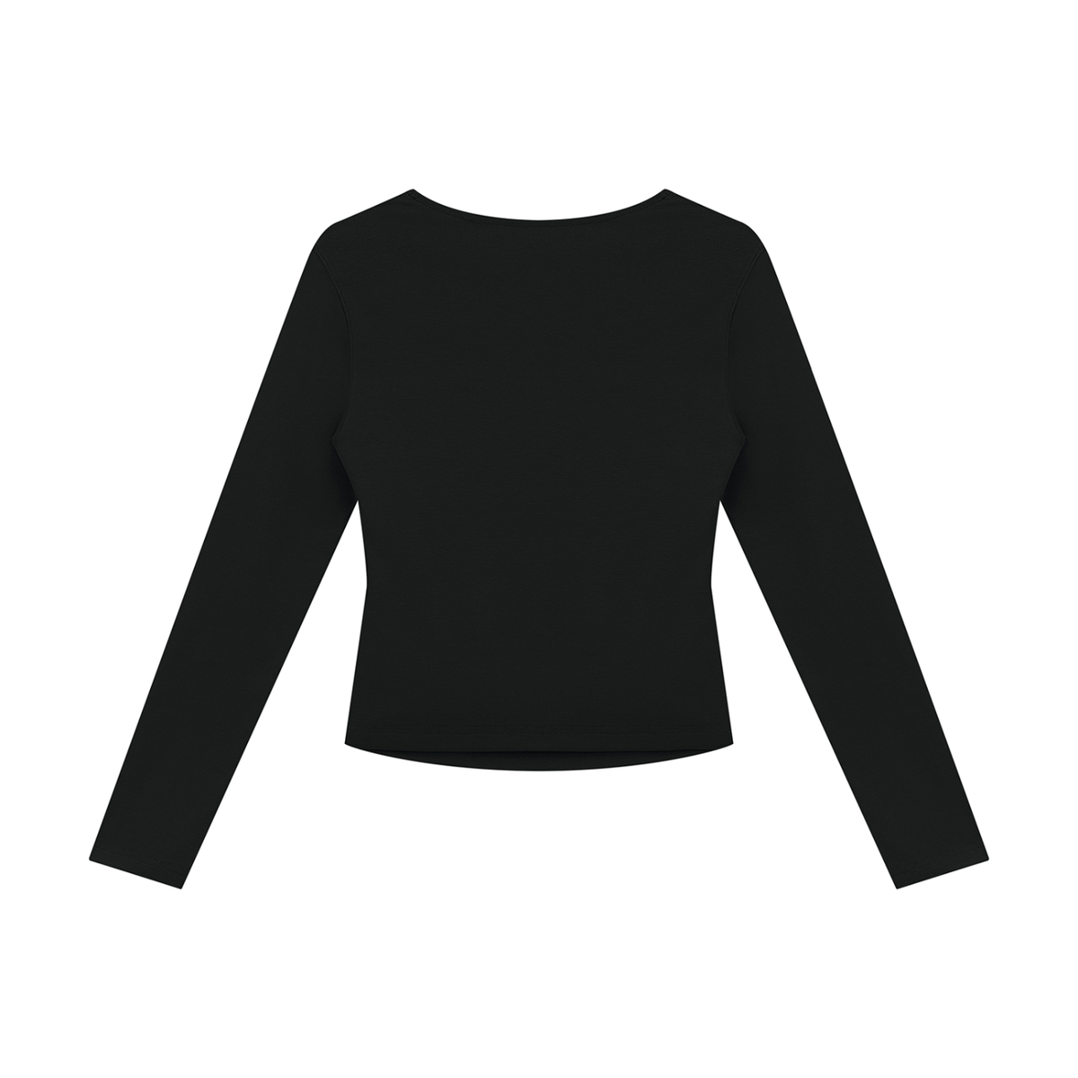 B’ahari Women's Ruched Long Sleeve T-Shirt
