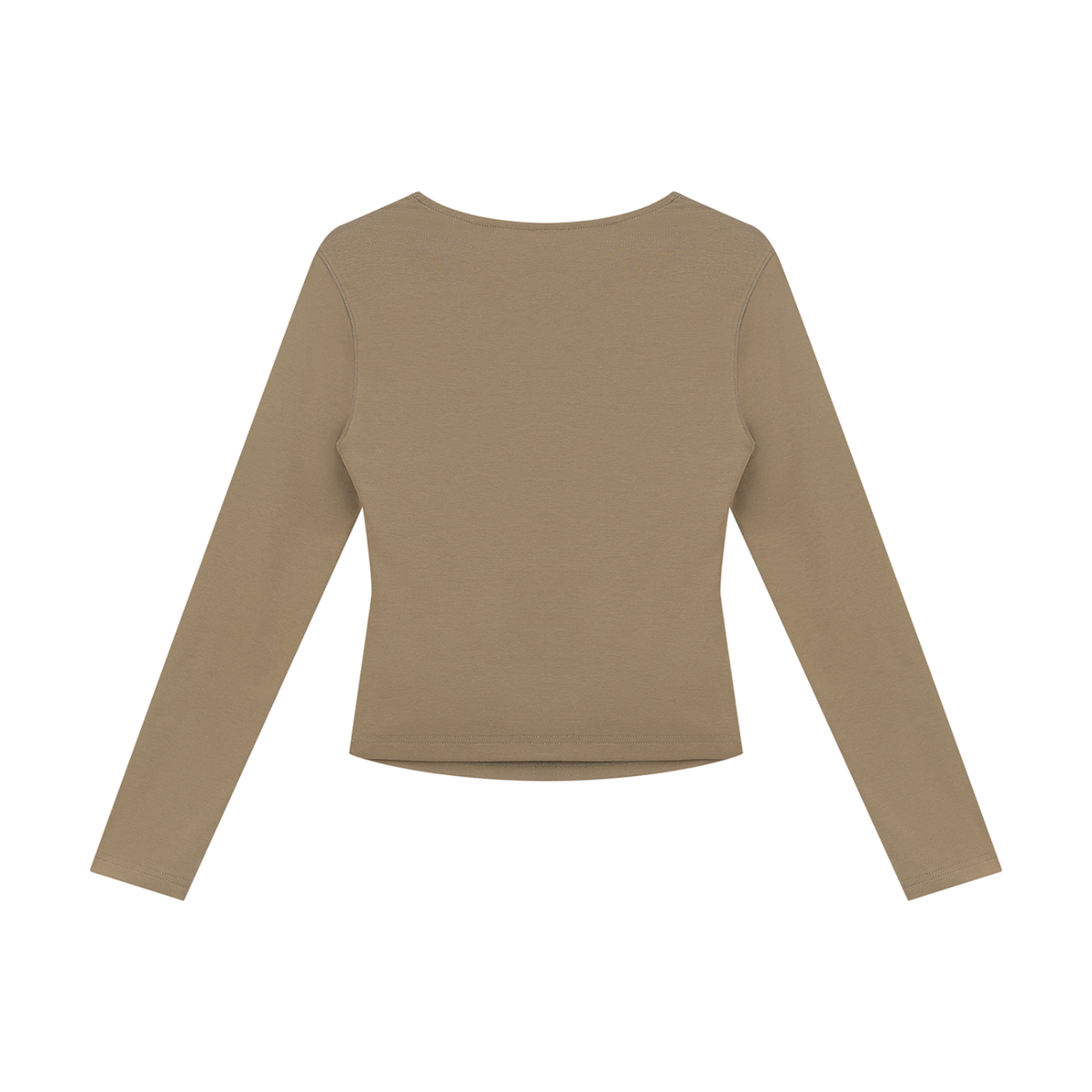 B’ahari Women's Ruched Long Sleeve T-Shirt